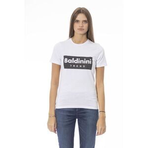 Baldinini Trend White Cotton Women Women's Top